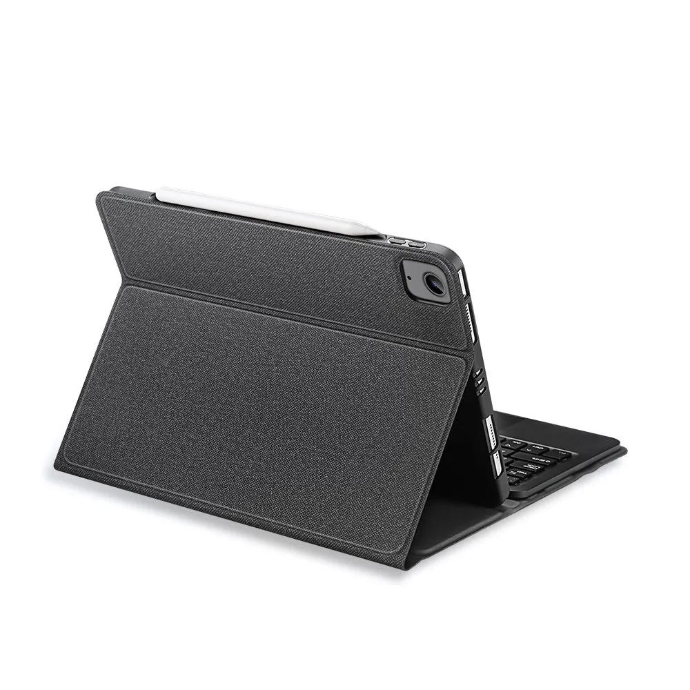 DUX DUCIS Bluetooth Keyboard & Case for Apple iPad Air 4/5/iPad Pro 11 (2018/2020/2021) - Black