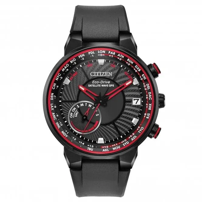 Eco-Drive Mens Satellite Wave GPS Watch CC3039-08E