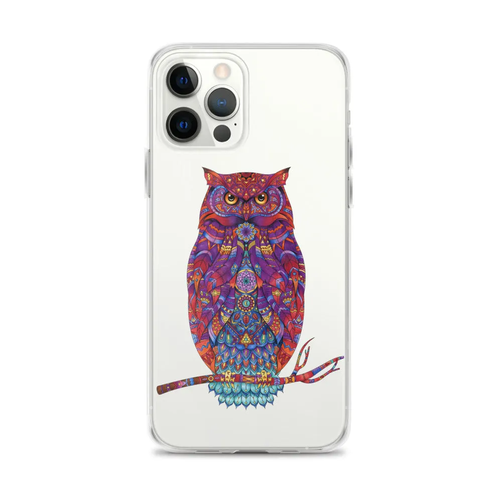 Estorenew iPhone 12 Pro Max Case Owl Design Transparent