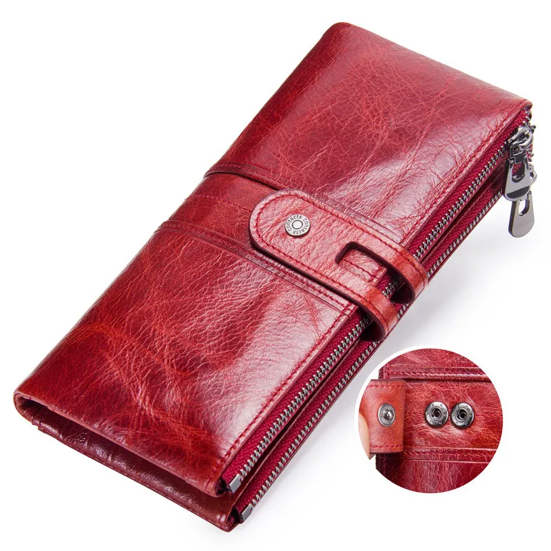 Fashion Long Leather Wallets for Women C2152