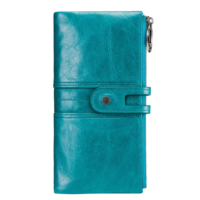 Fashion Long Leather Wallets for Women C2152