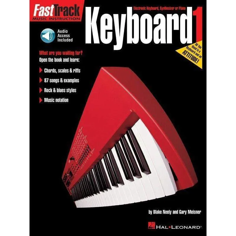 Fasttrack Keyboard Bk 1 Book with Online Access