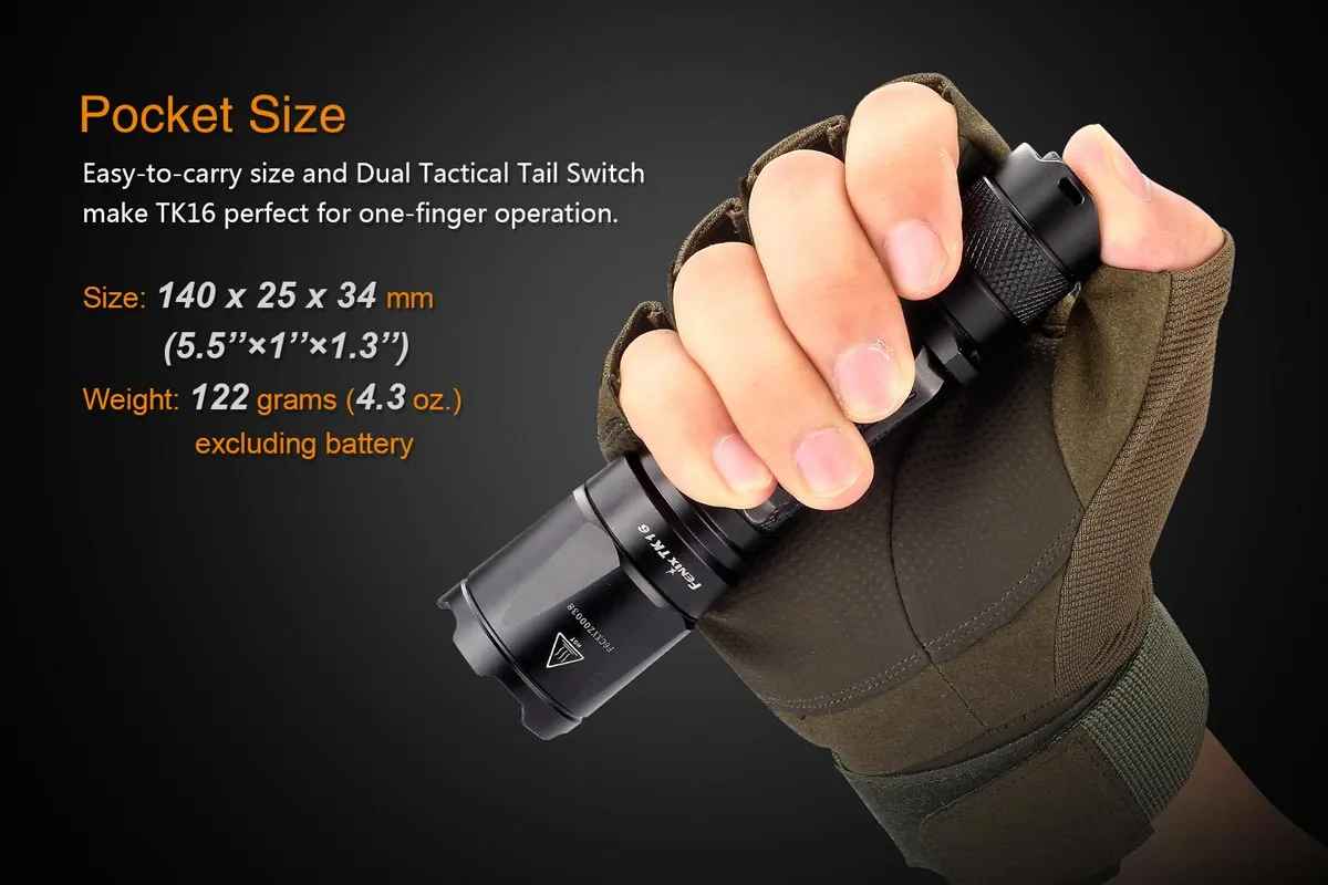 Fenix TK16 XM-L2 U2 LED Flashlight