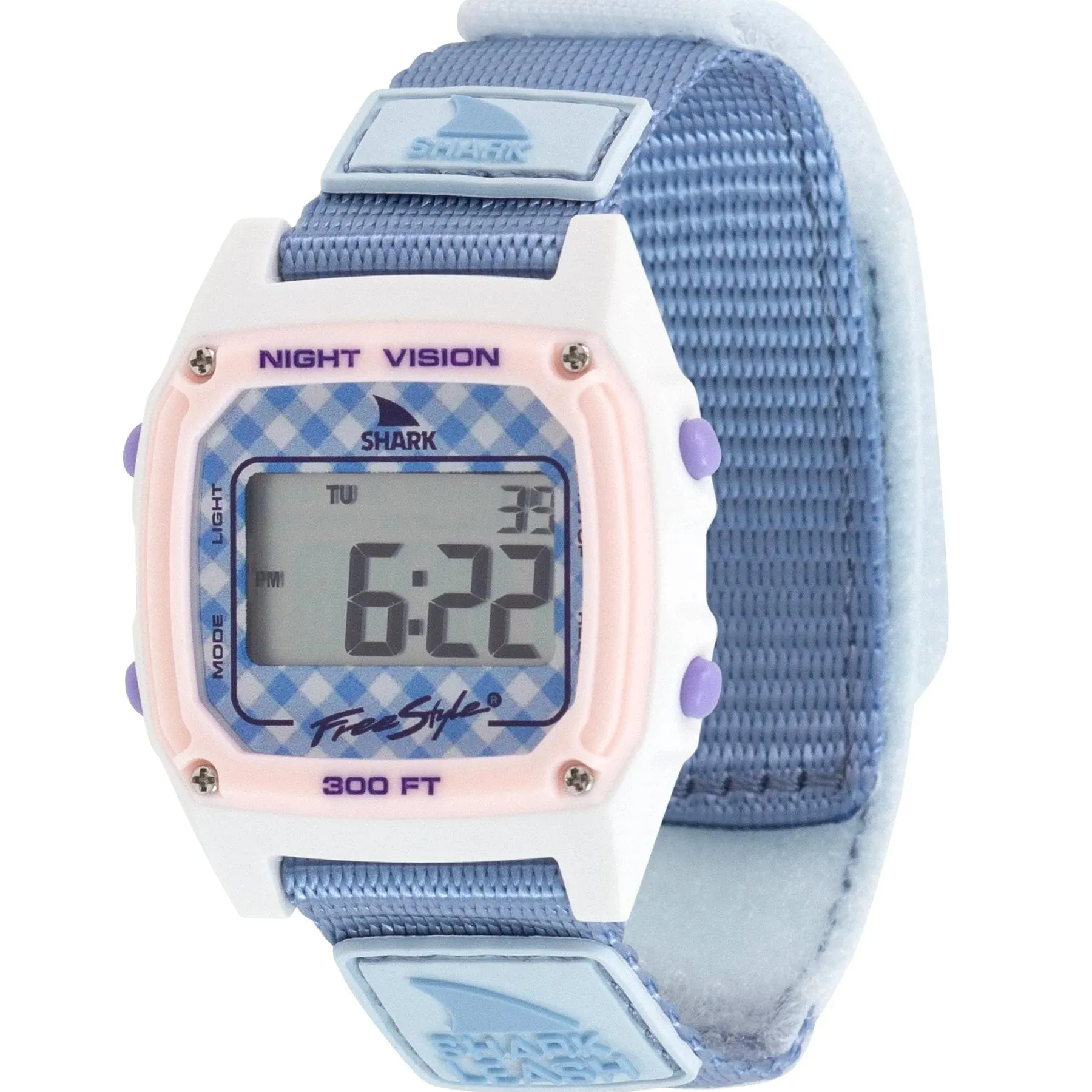 Freestyle Shark Classic Leash Gingham Blue Watch