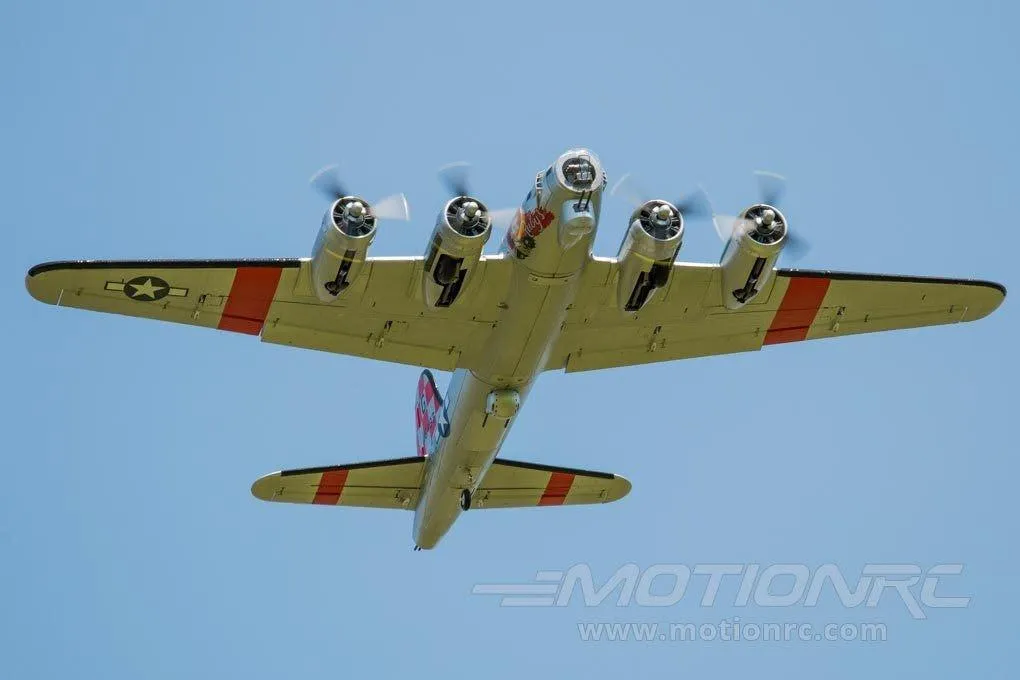 Freewing B-17 Flying Fortress Silver 1600mm (63") Wingspan - PNP