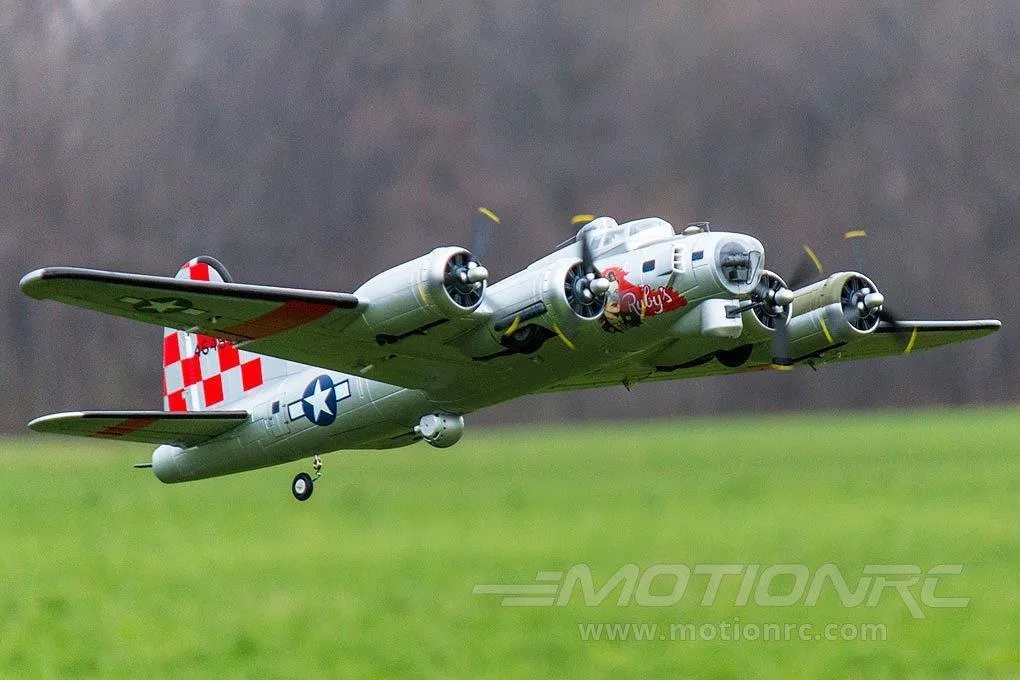 Freewing B-17 Flying Fortress Silver 1600mm (63") Wingspan - PNP