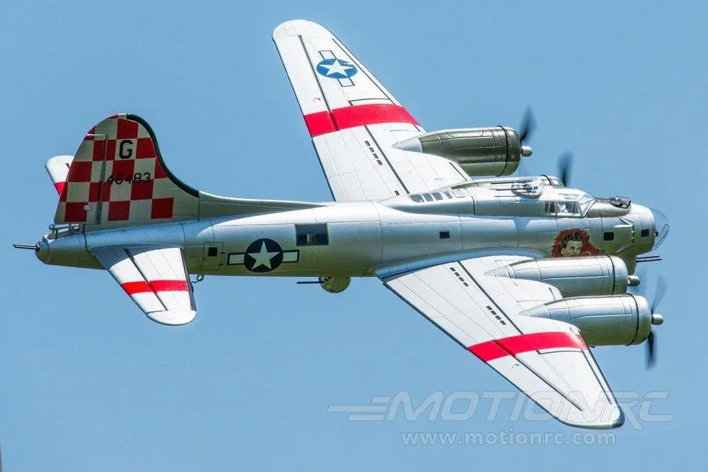 Freewing B-17 Flying Fortress Silver 1600mm (63") Wingspan - PNP