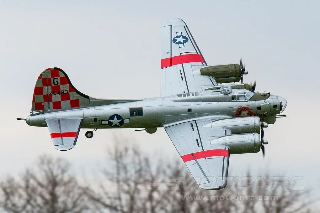 Freewing B-17 Flying Fortress Silver 1600mm (63") Wingspan - PNP