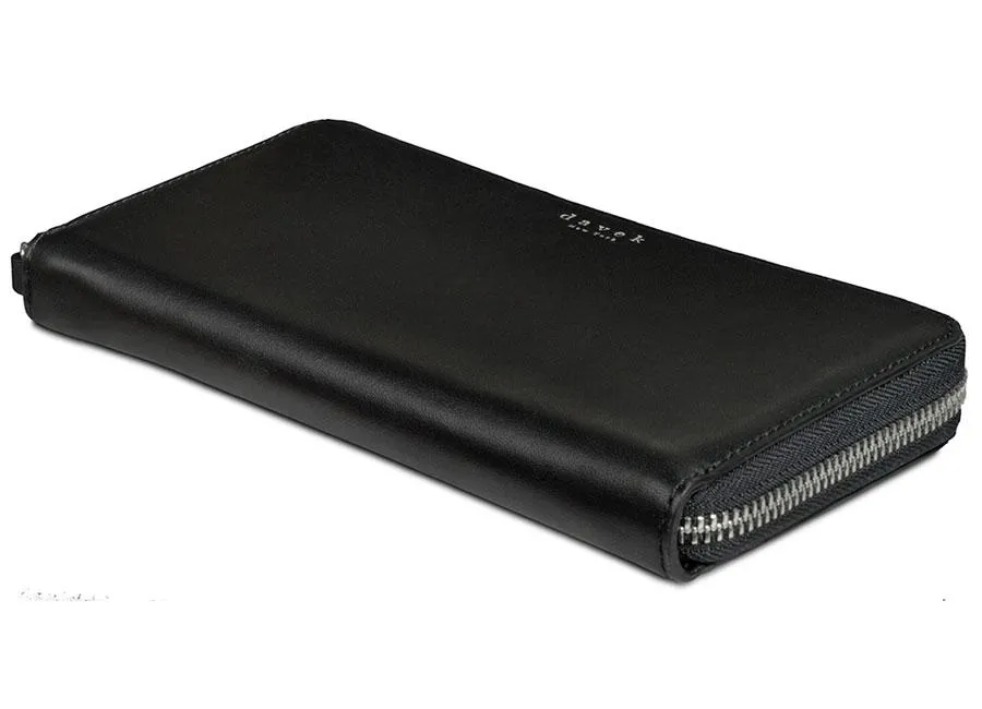 FULL ZIPPER WALLET - Black