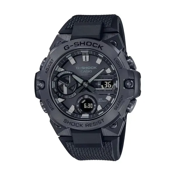 G-Shock Mens Watch, Solar 200 Metres Carbon Core