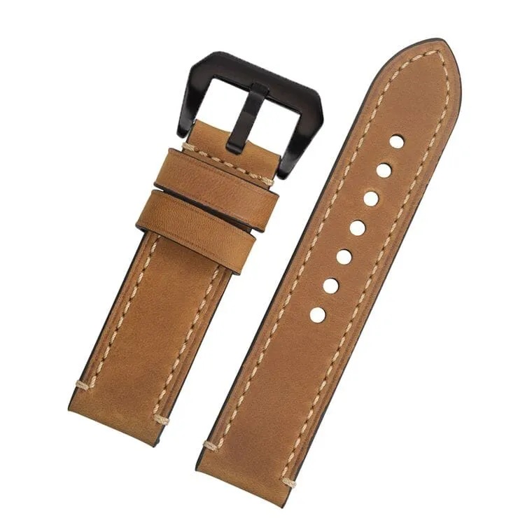 Garmin Fenix 6x Retro Leather Watch Straps