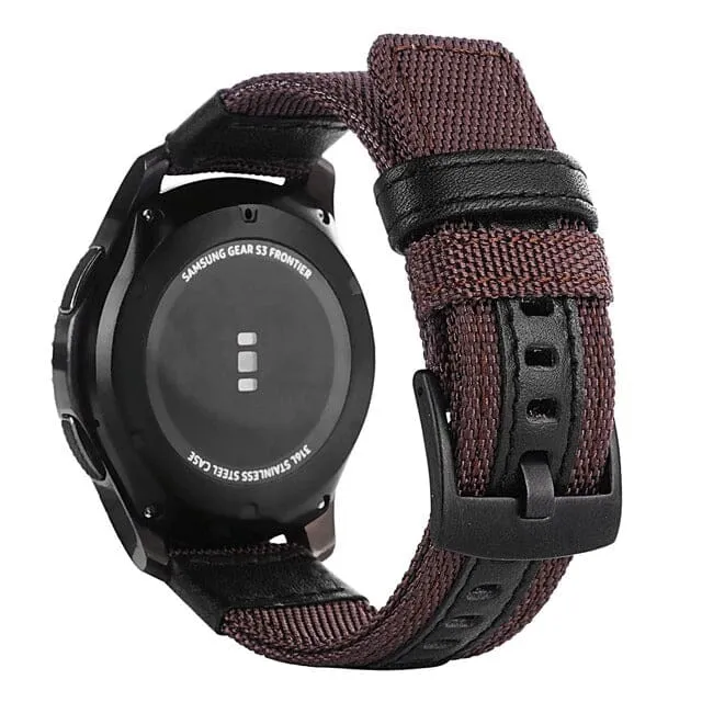 Garmin Forerunner 955 Nylon & Leather Watch Straps