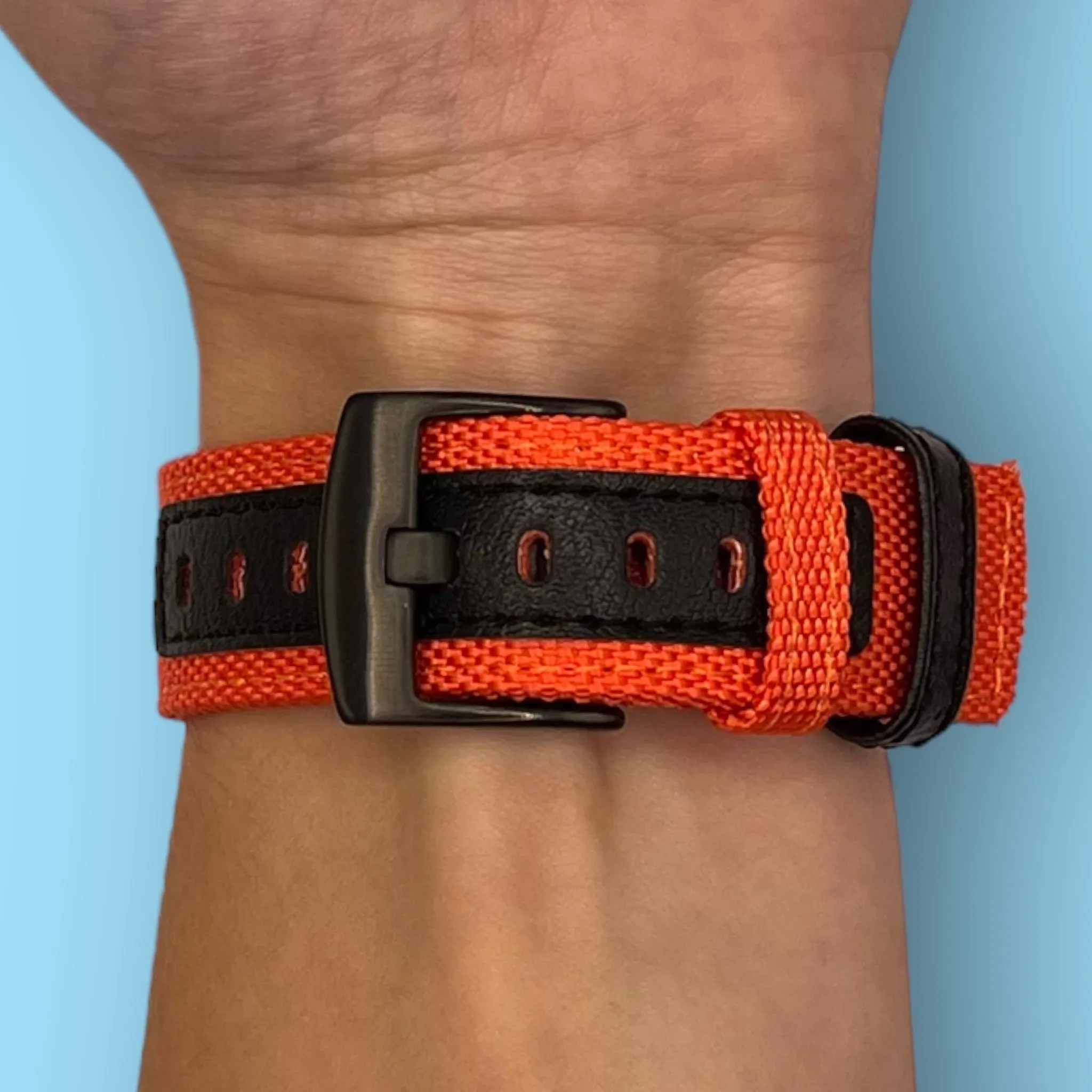 Garmin Forerunner 955 Nylon & Leather Watch Straps