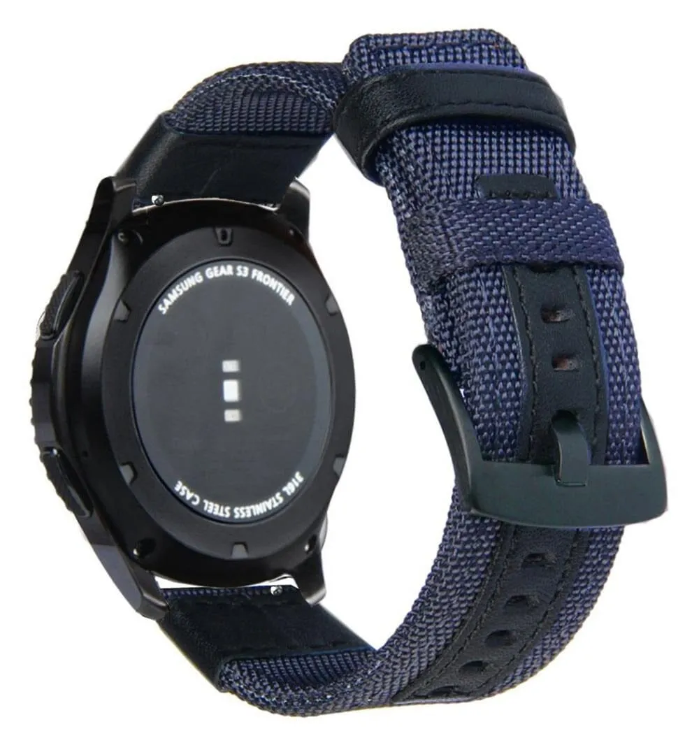 Garmin Forerunner 955 Nylon & Leather Watch Straps