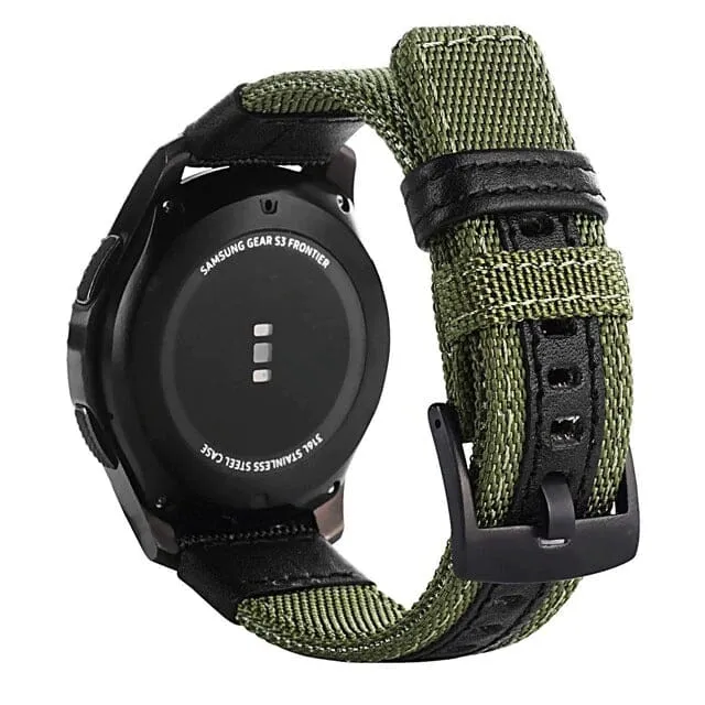 Garmin Forerunner 955 Nylon & Leather Watch Straps