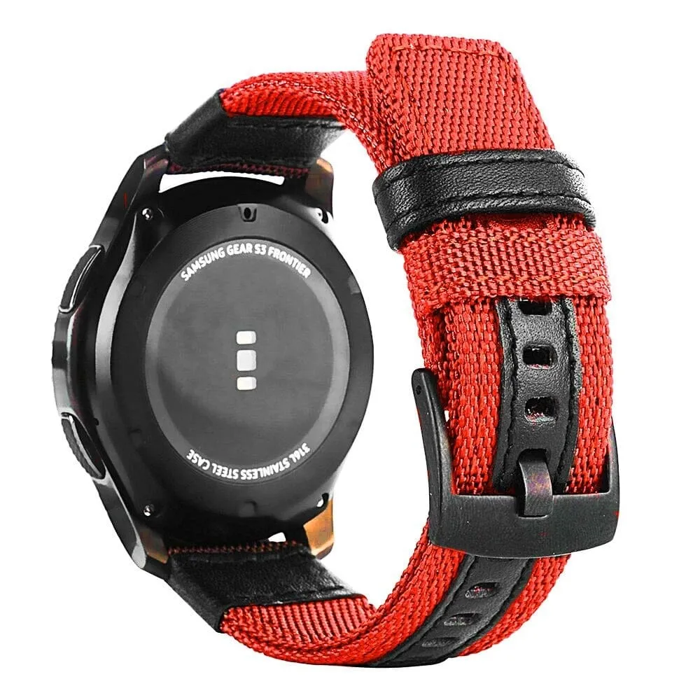 Garmin Forerunner 955 Nylon & Leather Watch Straps