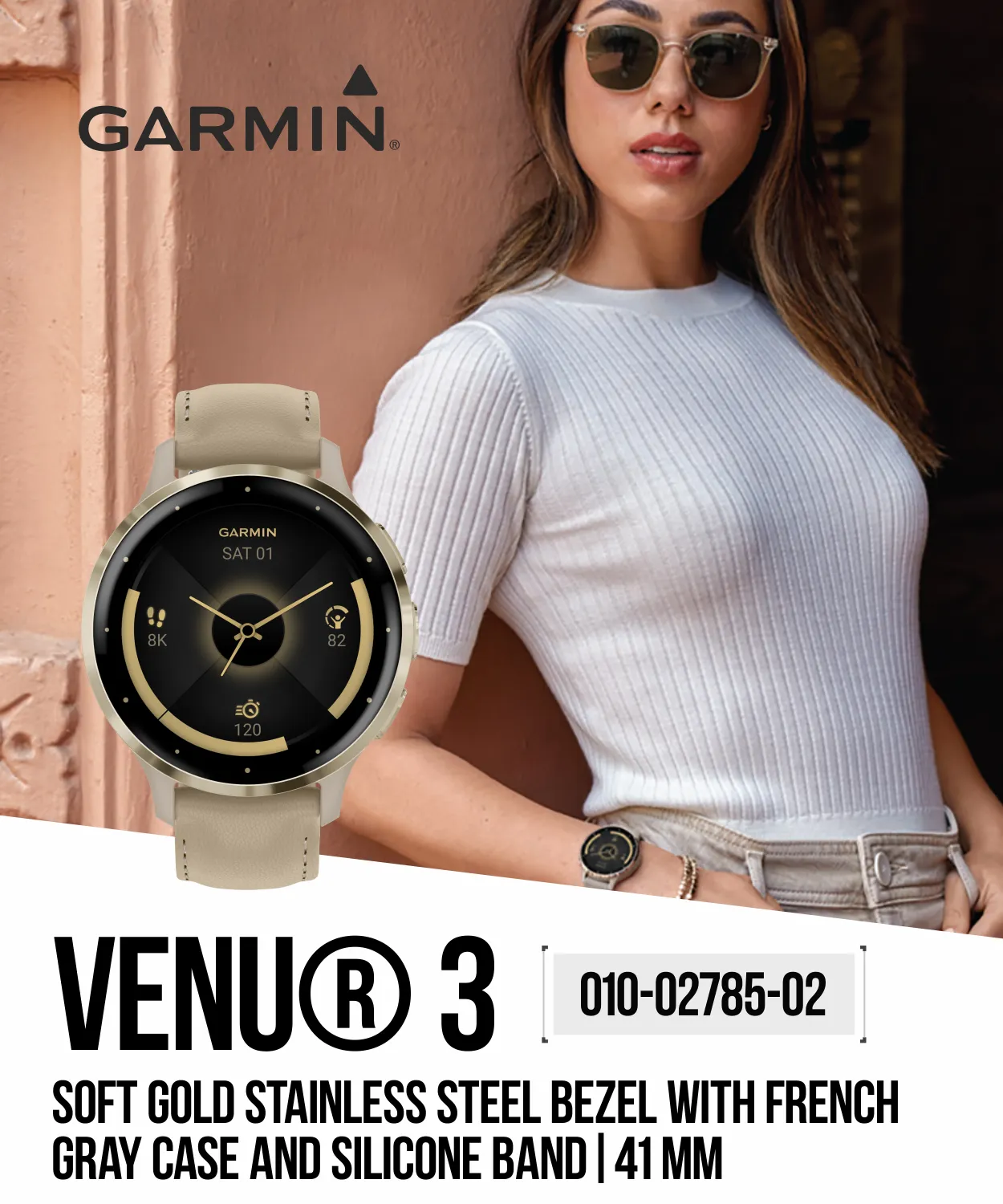 Garmin Venu 3 Series GPS Smartwatch 41mm