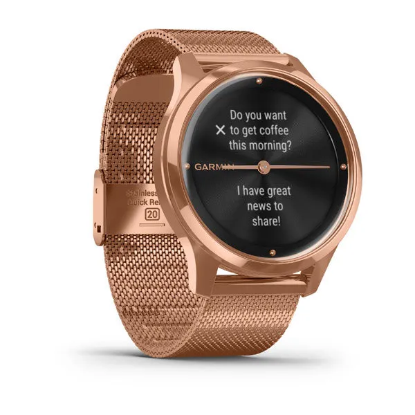 Garmin Vivomove Luxe Smartwatch (010-02241-04)