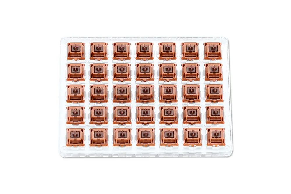 Gateron CAP V2 Gold Brown Milky Brown Switch Extras 5pin RGB Tactile 55g mx stem switch for mechanical keyboard 60m