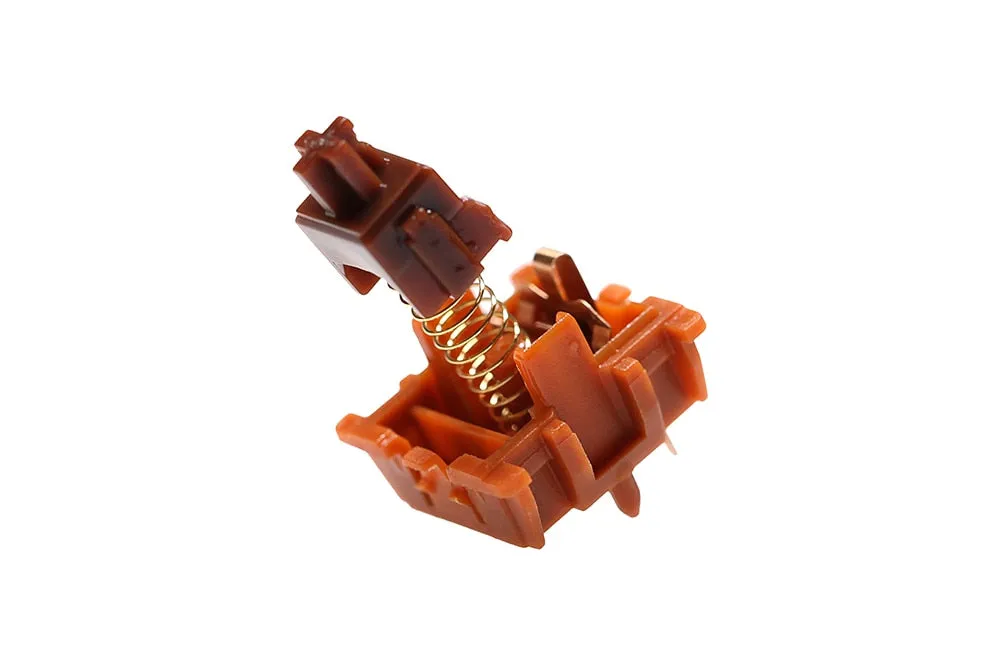 Gateron CAP V2 Gold Brown Milky Brown Switch Extras 5pin RGB Tactile 55g mx stem switch for mechanical keyboard 60m