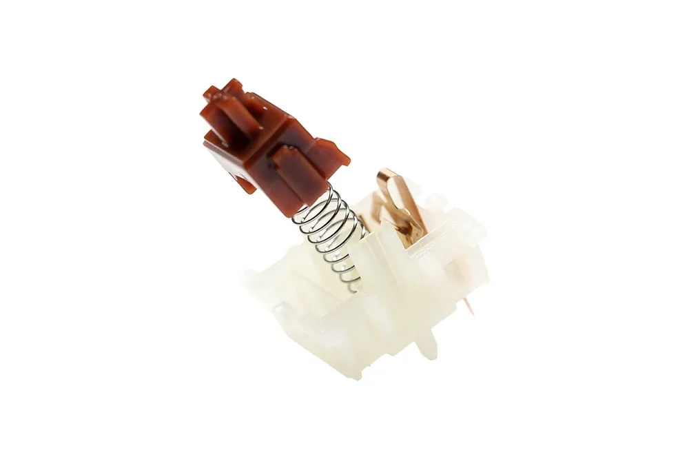 Gateron CAP V2 Gold Brown Milky Brown Switch Extras 5pin RGB Tactile 55g mx stem switch for mechanical keyboard 60m