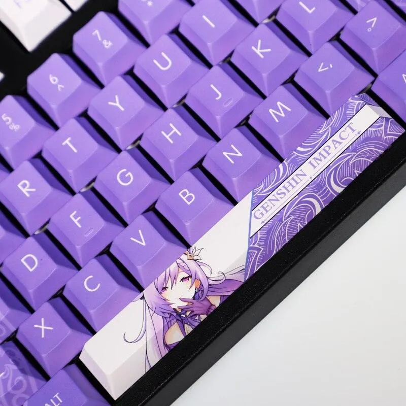 Genshin Impact Keqing Keycaps