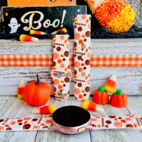 Halloween Candy Print Silicone Band For Samsung Watch