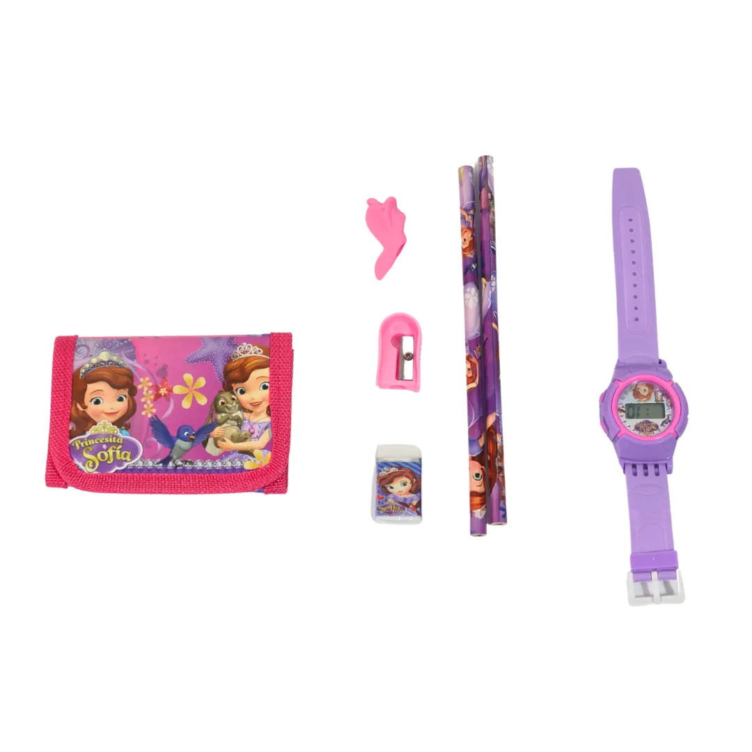 Happy Stationary Kit for Kids-1 Piece(Random colour will be send)