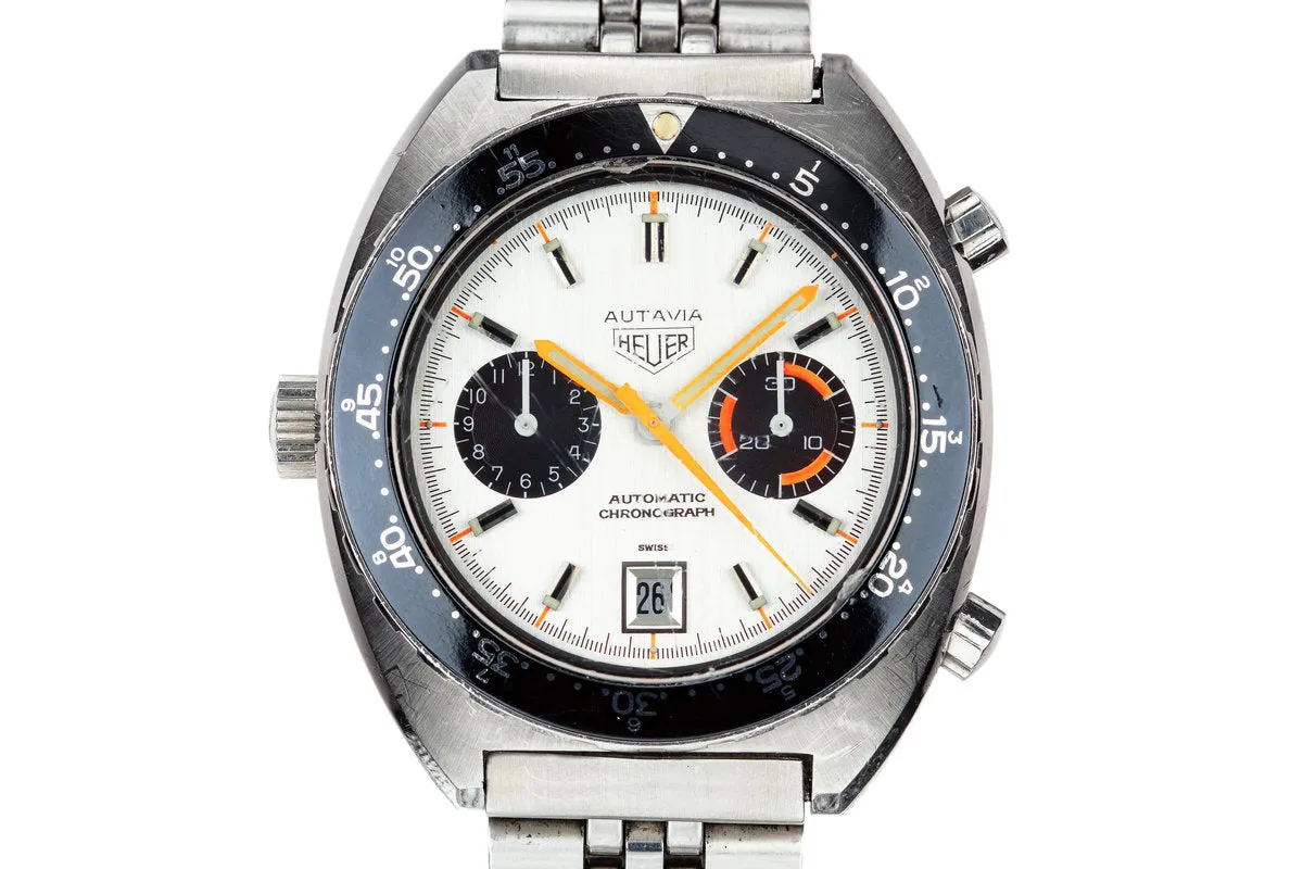 Heuer Autavia 11630 Silver Dial