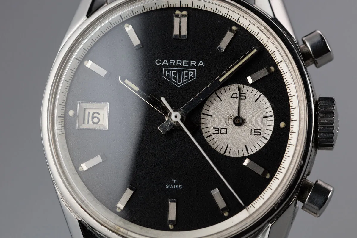 Heuer Carrera Dato 45 3147N with Heuer Box