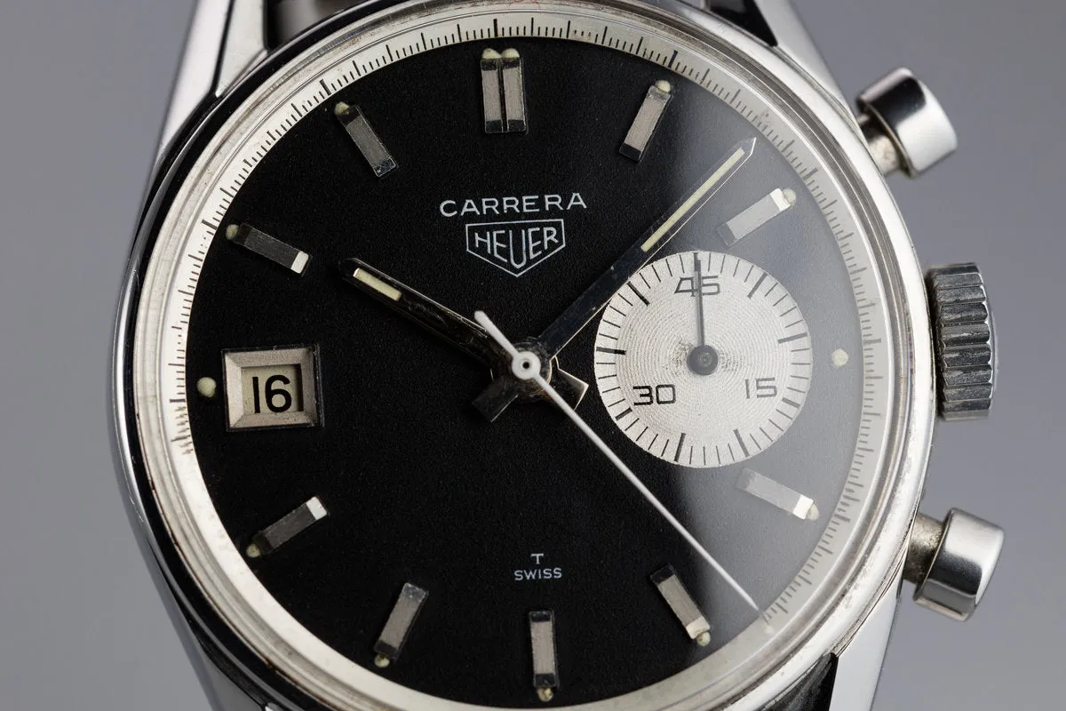 Heuer Carrera Dato 45 3147N with Heuer Box