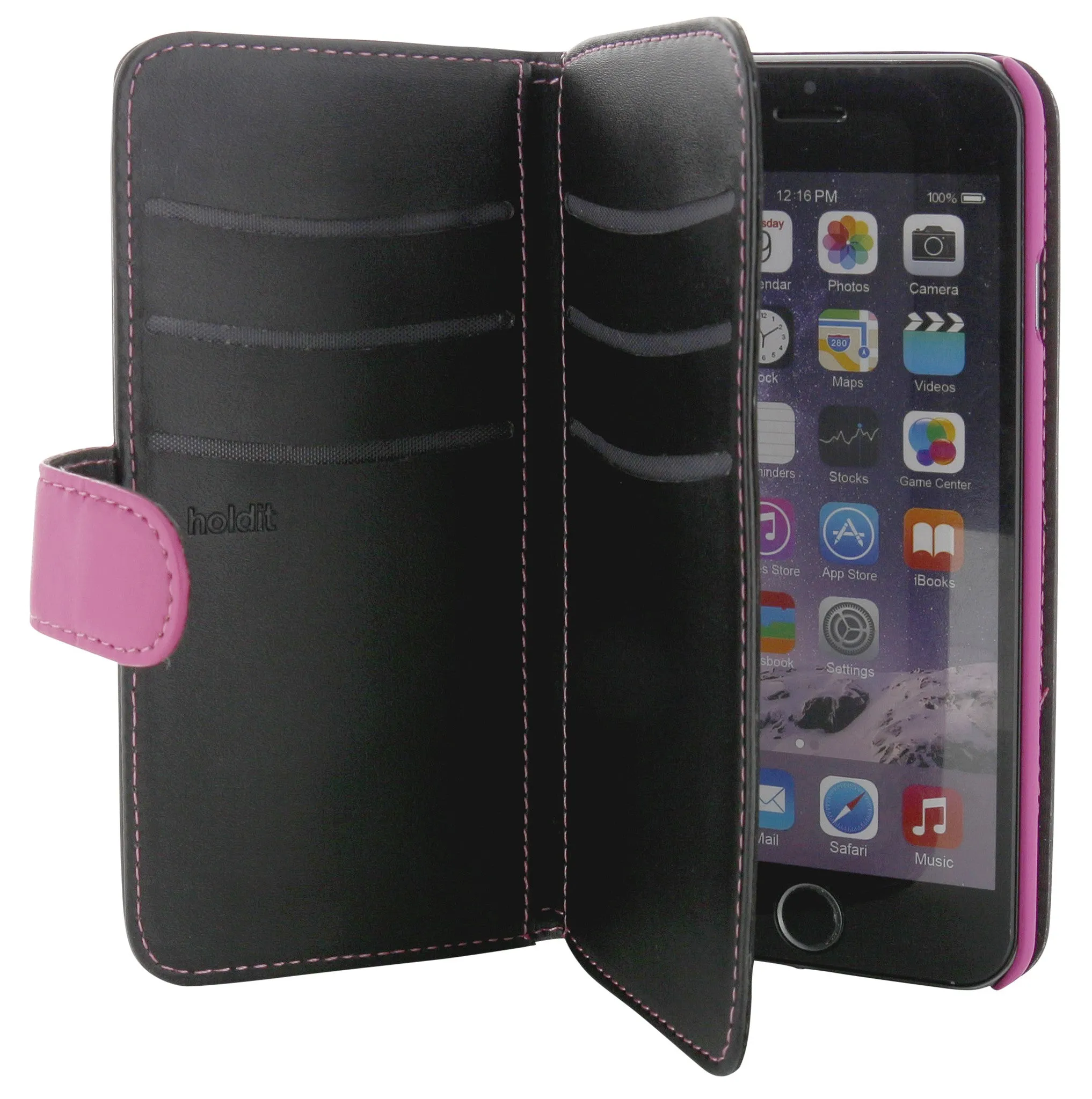 Holdit Wallet Case Extended for iPhone 6/6S (6 Card Pockets)