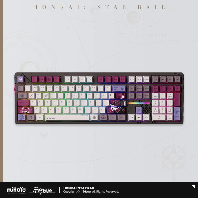 Honkai Star Rail Kafka RGB Mechanical Keyboard