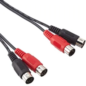 Hosa MID-204 Dual MIDI Cable 4m