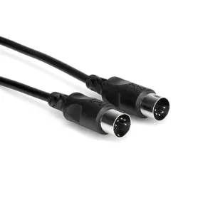 Hosa MID-320BK MIDI Cable Black - 20ft