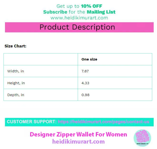 Hot Pink Zebra Wallet, Best Zebra Striped Animal Print Gold Color Zipper Wallet For Women