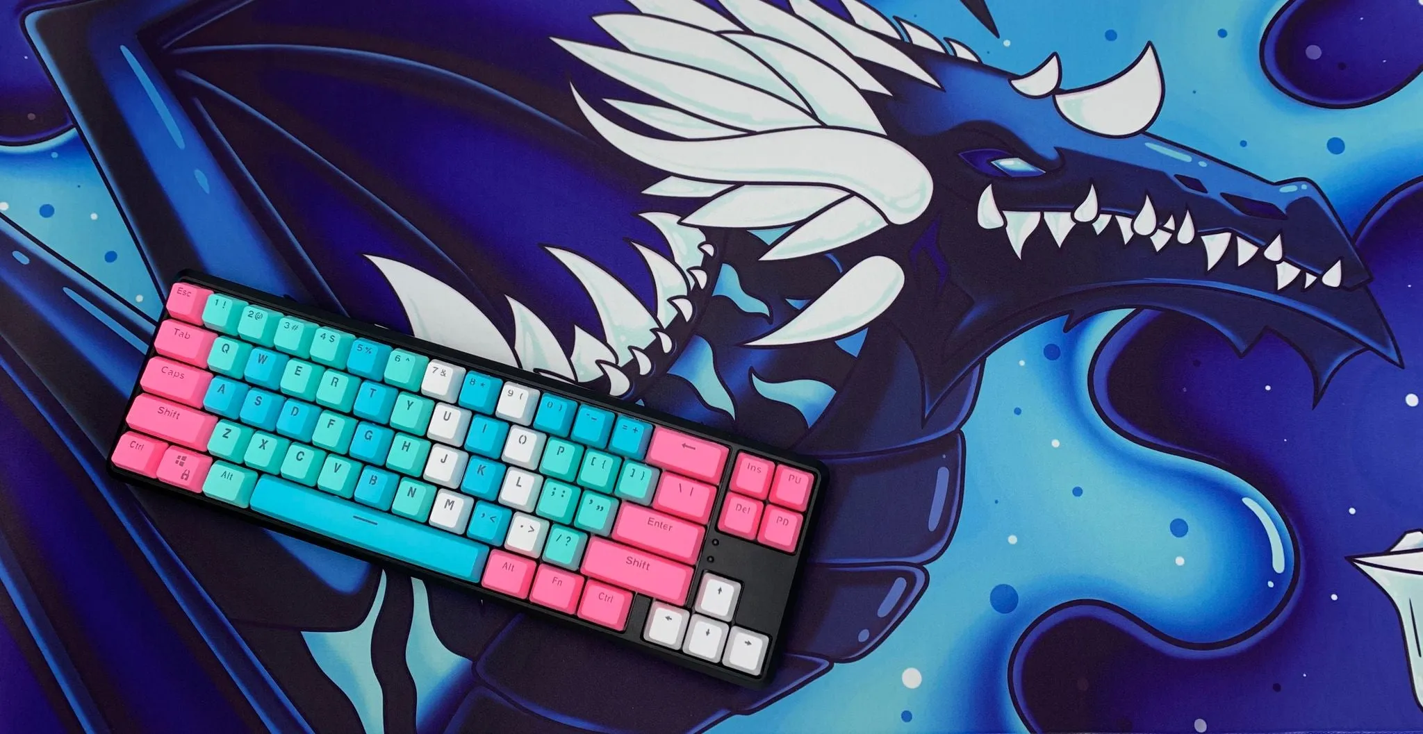 Hotswap 65% Mechanical Keyboard - Cosmic Candy V2