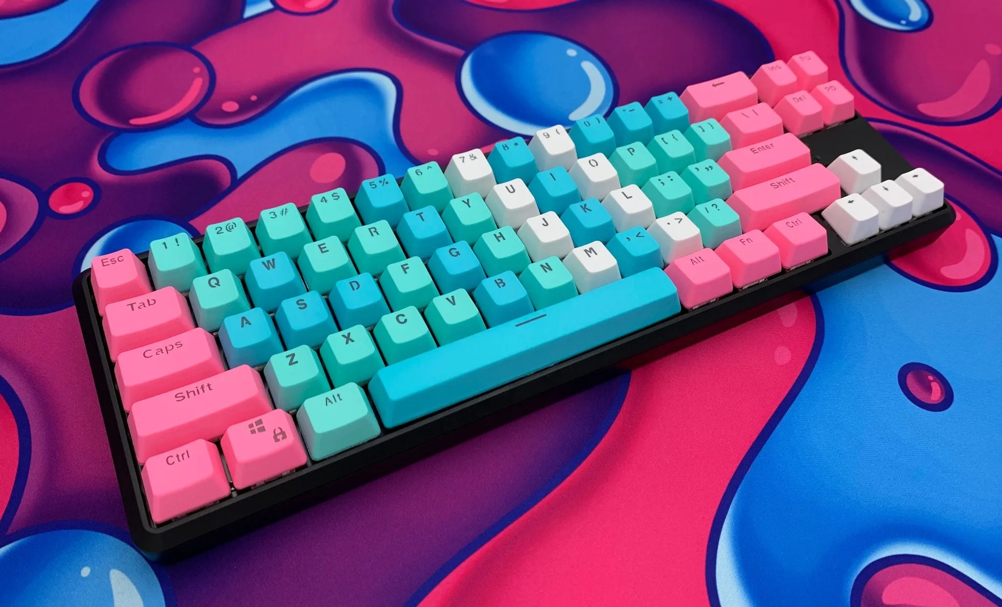 Hotswap 65% Mechanical Keyboard - Cosmic Candy V2