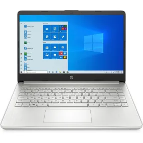 HP Laptop 14s-fq0000na 4500U Notebook , 14" Full HD, AMD Ryzen™ 5, 8GB DDR4-SD RAM, 256GB SSDWindows 10 Home - Silver