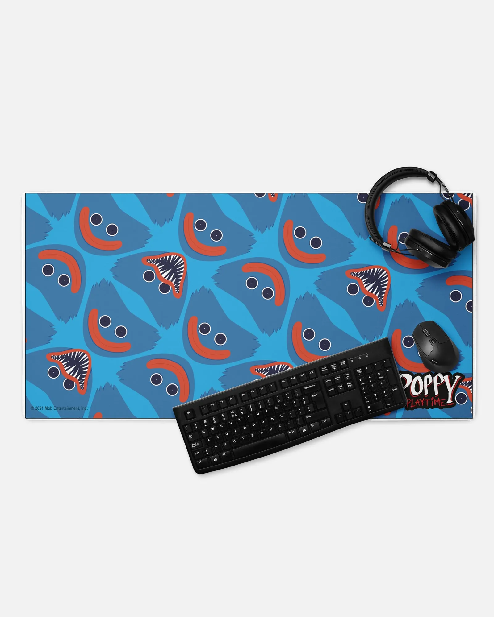 Huggy Wuggy Pattern Gamer Mousepad