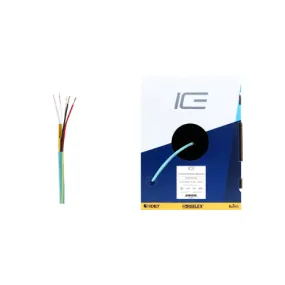 Ice Cable CONTROL/YEL/P 22-2   18-2 Plenum Cable - 1000ft Spool (Yellow)