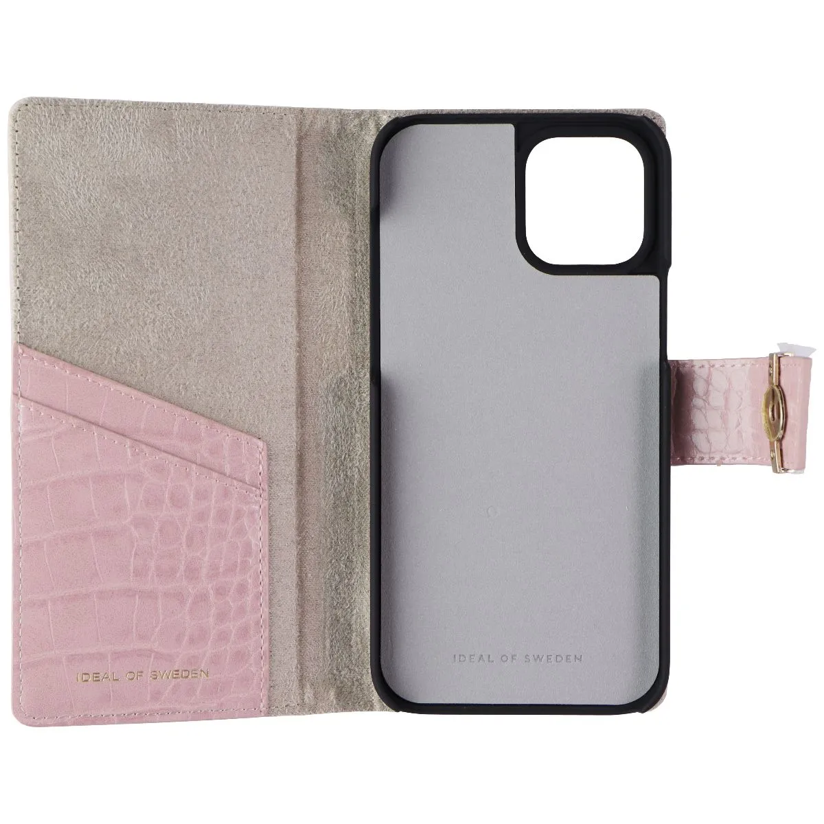 iDeal of Sweden Cora Phone Wallet for iPhone 12 Pro Max - Rose Croco