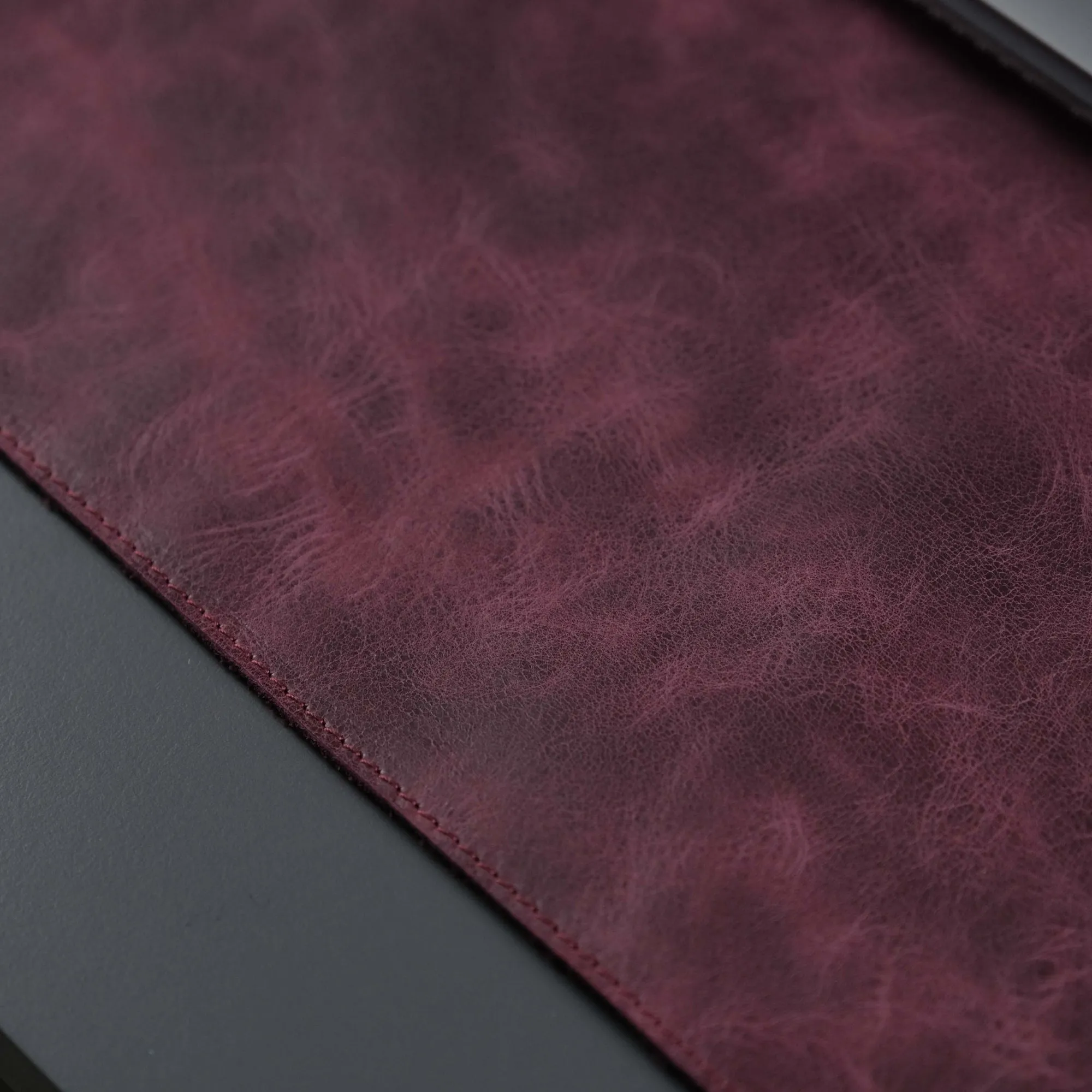 Jersey Purple Leather Desk Pad for Office and Home