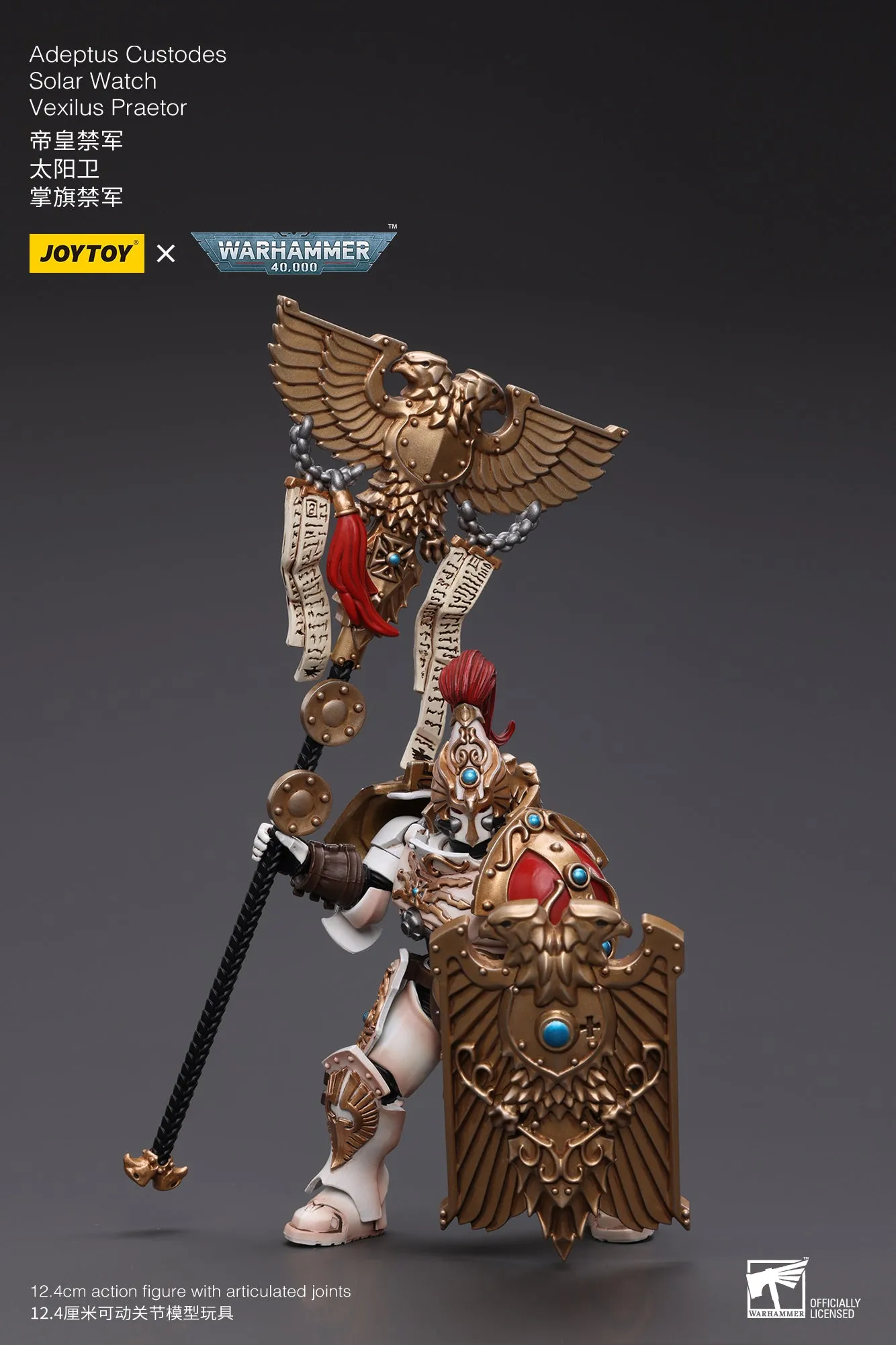 JOYTOY Warhammer 40k 1: 18 Adeptus Custodes Solar Watch