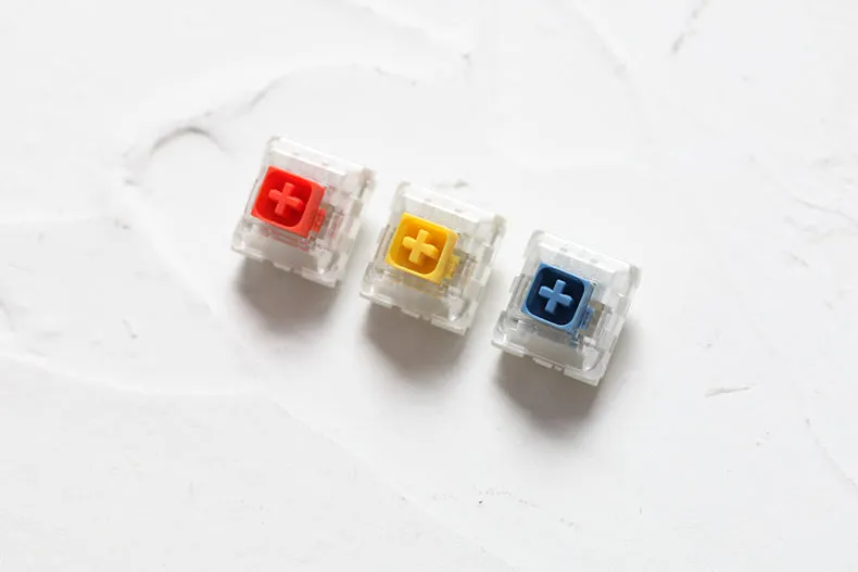 Kailh Box Heavy Switch dark yellow burnt orange pale blue RGB SMD Switches Dustproof Switch For Mechanical keyboard IP56 mx