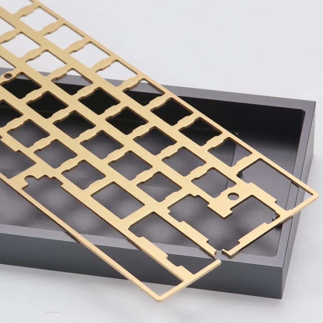 KBDfans DZ60 CNC 60% Plate Aluminum/Brass