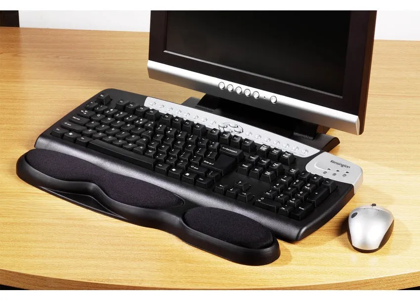 Kensington Gel Keyboard Wristrest - Keyboard Wrist Rest - Black