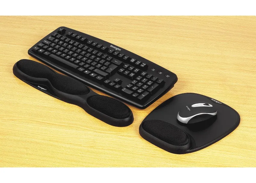 Kensington Gel Keyboard Wristrest - Keyboard Wrist Rest - Black