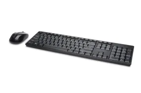 Kensington Pro Fit Low-Profile Desktop Set - Keyboard And Mouse Set - Wireless - 2.4 Ghz - Uk