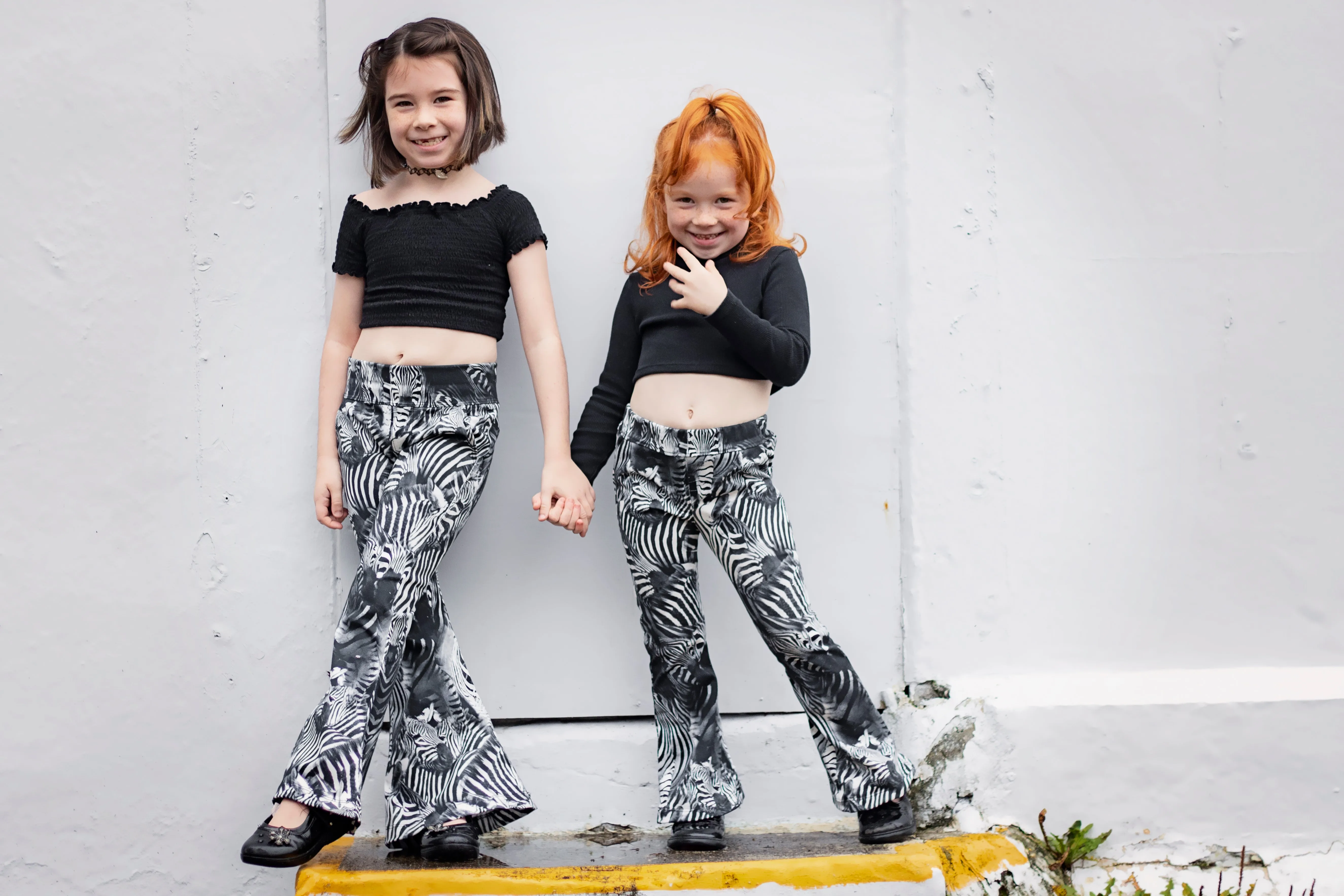 Kids Flare and Straight Pants Pattern